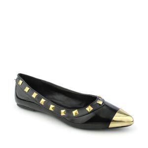 066 Slip On Dress Shoe Black/Gold