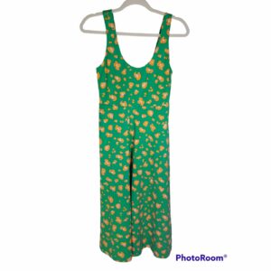 1 Target | Green & Orange Cheetah Sundress | Small, Women's