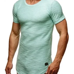 1058 Summer short-sleeved t-shirt men's suit 2019 new casual sports tide brand men's clothing set with handsome summer dress