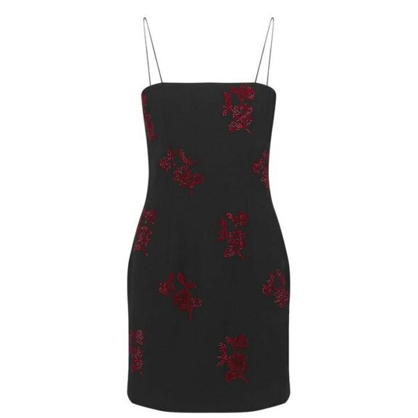 16ARLINGTON Tai Slip Dress - Black