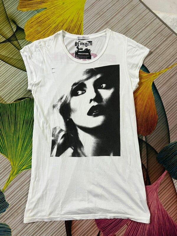 2010 Blondie X Hysteric Glamour White Dress T-Shirt, Men's (Size Small)