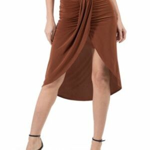 24seven Comfort Apparel Women's Knee Length Tulip Skirt, X-Large