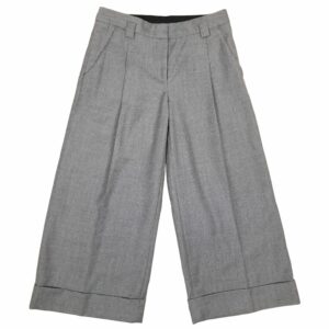 3 1 Phillip Lim Wool Culottes Cuffed 100% Wool Gray Size 2 in Grey, Women's