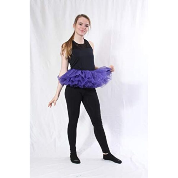 421-PU-CH Womens Tutu Dress Tulle Skirt, Purple - Child Size