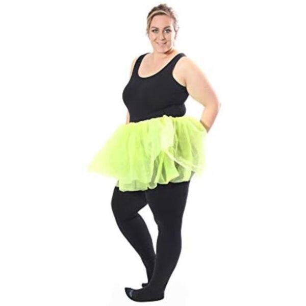 423-AP-OS Womens Tutu Dress Tulle Skirt, Apple Green - One Size