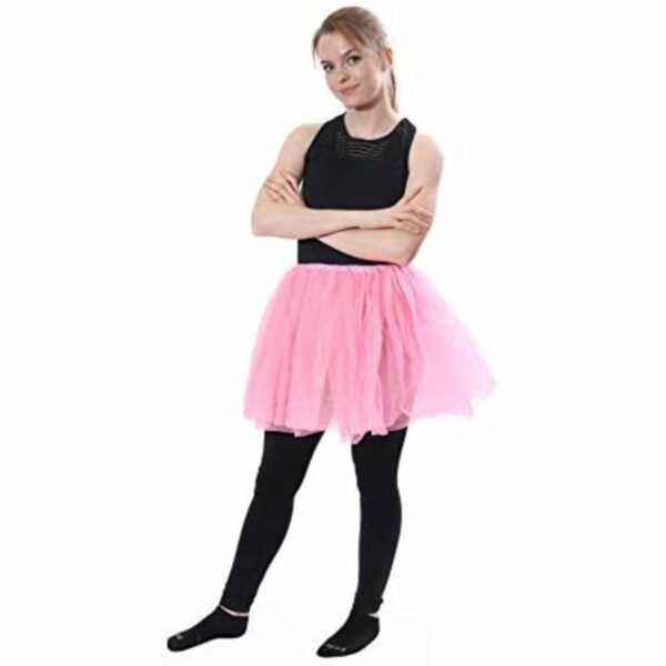 423-HP-CH Womens Tutu Dress Tulle Skirt, Hot Pink - Child Size