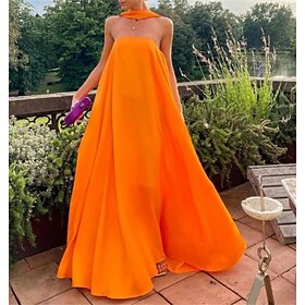 A-Line Wedding Guest Dress Fairy Dress Formal Black Tie Floor Length Sleeveless Strapless Stretch Chiffon with Pleats Shawl 2024