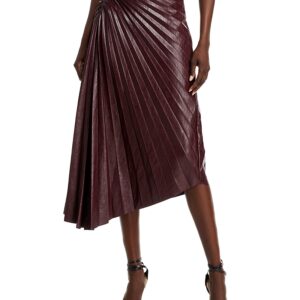 A. l.c. Tracy Asymmetrical Pleated Skirt