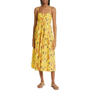 A.L.C. Arit Floral Cotton Sundress in Sole Multi at Nordstrom Rack, Size 6