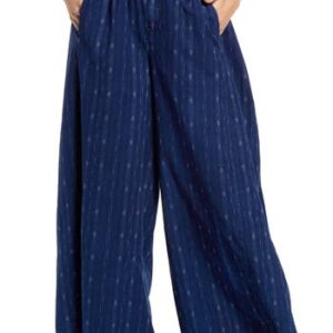 AG Hadley Pleated Cotton Culottes in Atlas Indigo at Nordstrom Rack, Size 25