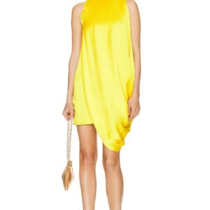 ALAÏA Cocktail Dress in Yellow