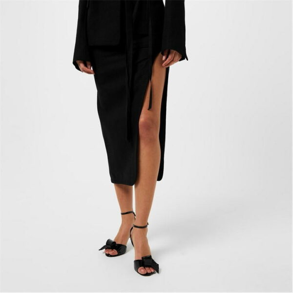 ANN DEMEULEMEESTER Oline Asymmetrical Skirt - Black