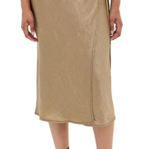 Acne Studios Fluid Wrap Skirt Old Green 36