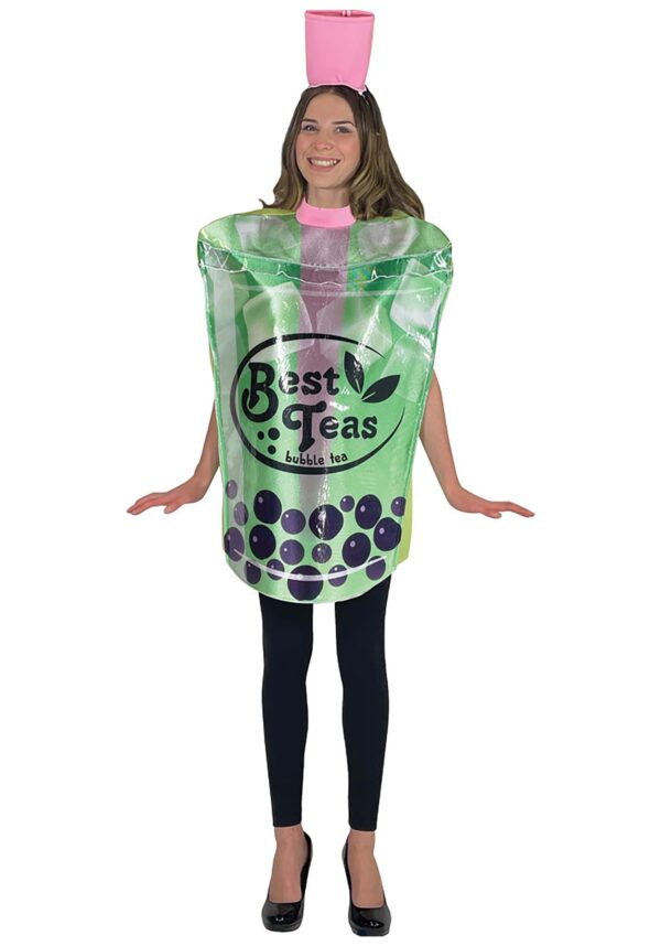 Adult Boba Tea Fancy Dress Costume