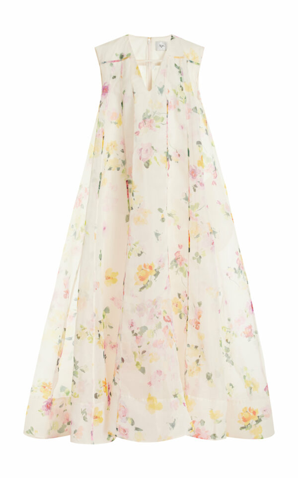 Aje - Earthen Trapeze Maxi Dress - Multi - AU 8 - Moda Operandi