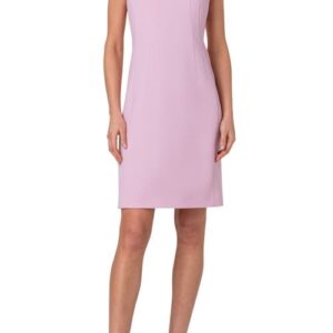 Akris Wool Double Face Crepe Sheath Dress in Lotus at Nordstrom, Size 14