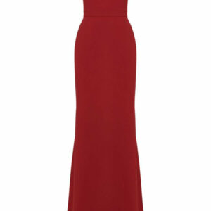 Alexander McQueen Strapless Maxi Dress