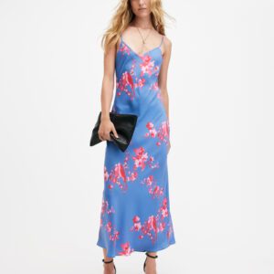 AllSaints Bryony Iona Midi Slip Dress