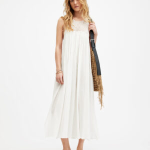 AllSaints Corrs Crochet Maxi Dress