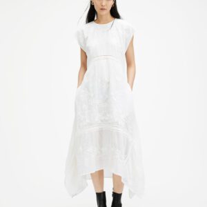 AllSaints Gianna Embroidered Maxi Dress