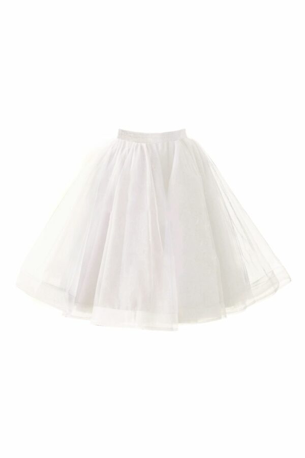 Alluring Tulle Short A-line Skirts | Elastic Women's Skirts