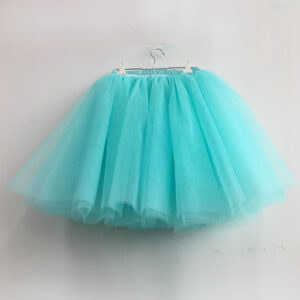 Amazing Tulle Short Mini Ball-Gown Skirts | Elastic Women's Skirts