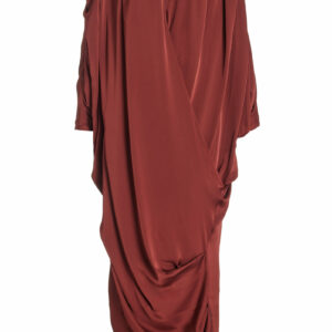 Andrea Iyamah - Tibara Kaftan Maxi Dress - Burgundy - S/M - Moda Operandi