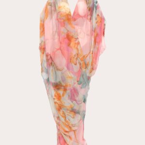 Andrea Iyamah Women's Adi Kaftan Cover-Up Dress in Zuli Print Polyester