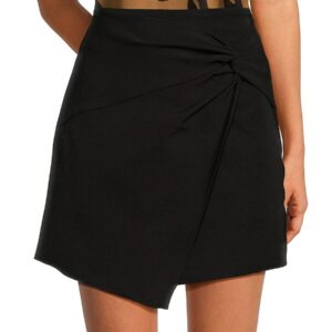 Area Stars Women's Carla Wrap Mini Skirt - Black - Size XS