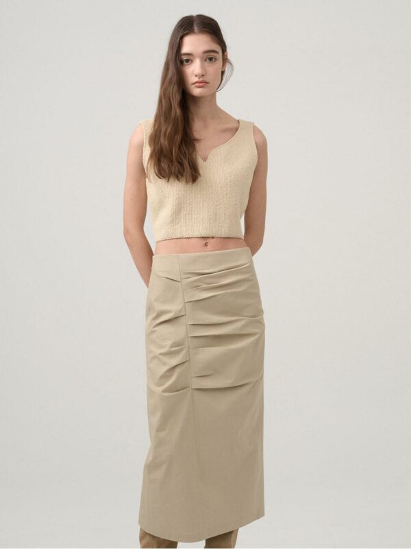 Asymmetrical H Line Skirt