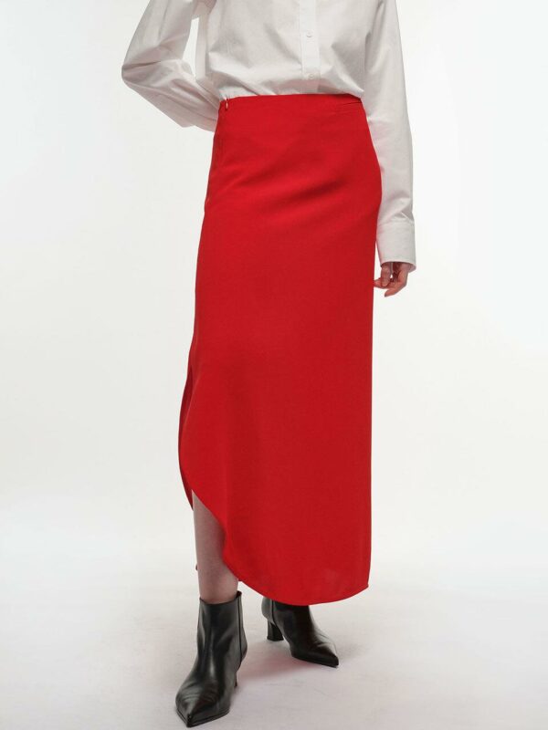 Asymmetrical Long Skirt - 2colors