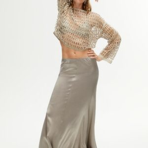 Asymmetrical Long Skirt