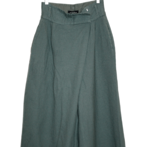 Avant Garde x United Arrows Green Label Relaxing Asymmetric Culottes in Light Turquoise, Women's (Size 25)