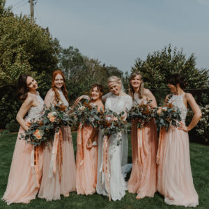 BLUSH PINK Long Tulle Skirt Outfit Plus Size Bridesmaid Custom Tulle Skirt