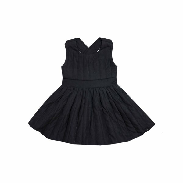 Baby Poplin Quilted Pinafore Dress