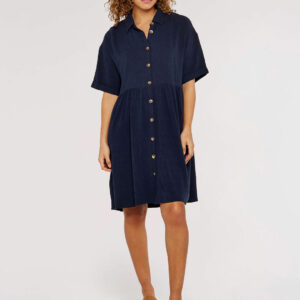 Babydoll Shirt Mini Dress