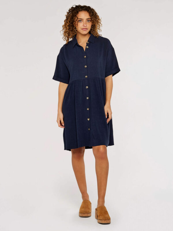 Babydoll Shirt Mini Dress