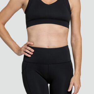 Cayman Sports Bra - Onyx Black