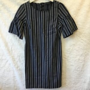 Banana Republic Stripe Smock Sleeve Shift Dress in Blue, Women's (Size Small)