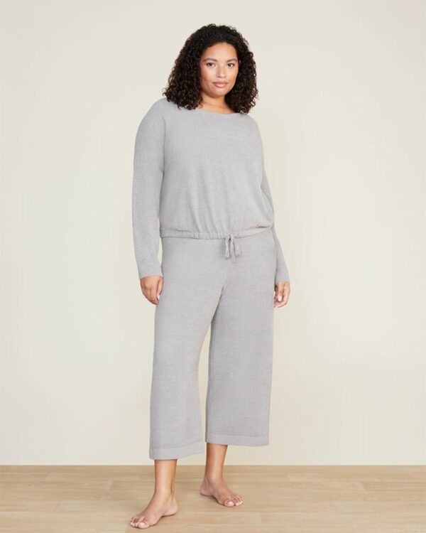 Barefoot Dreams CozyChic Ultra Lite Culottes in Dove Gray