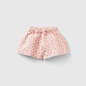 Benetton, Floral Culottes, size 3-6, Pink, Kids