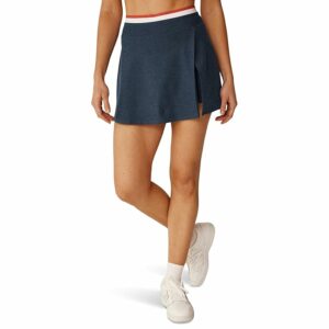 Beyond Yoga SPACEDYE SEA YOU THERE WRAP SKIRT (Nocturnal Navy) Women's Skirt