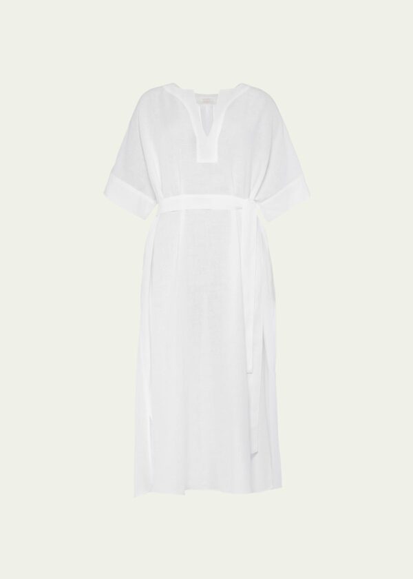 Bibi Belted Kaftan Maxi Dress