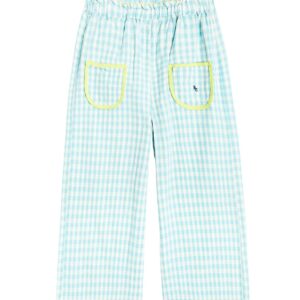 Bobo Choses Vichy cotton and linen culottes