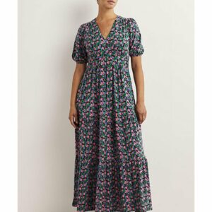 Boden Tiered Jersey Maxi Tea Dress