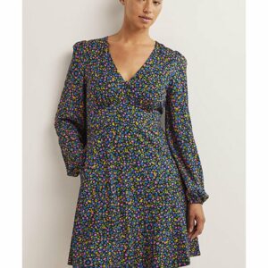 Boden V-Neck Jersey Tea Dress