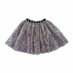 Bubble Gum Lavender Sequin Skirt