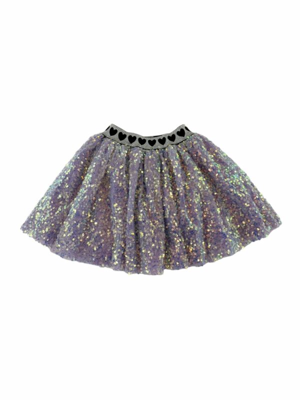 Bubble Gum Lavender Sequin Skirt