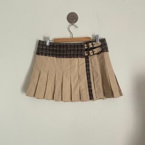 Burberry Wrap Mini Skirt in Brown, Women's (Size 32)