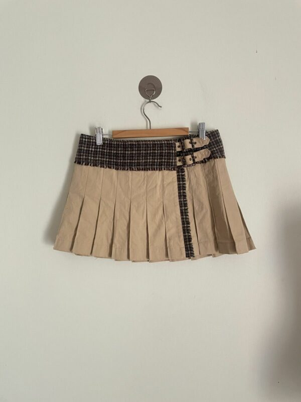 Burberry Wrap Mini Skirt in Brown, Women's (Size 32)